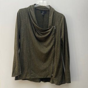 Forever 21 Cardigan Moto Jacket